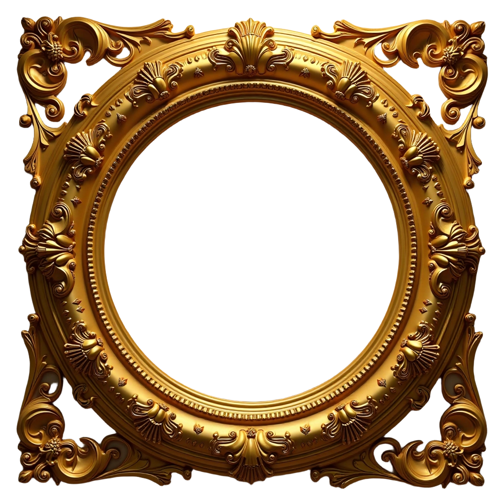 Ornate Gold Frame